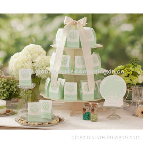 Wedding Gift/Sweet Candy Party Favor Box with 4C Printing, OEM and ODM Orders Welcomed